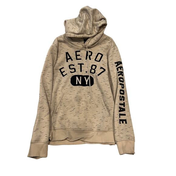Aeropostale Gray PUllover Hoodie Mens 2XL - Picture 1 of 3